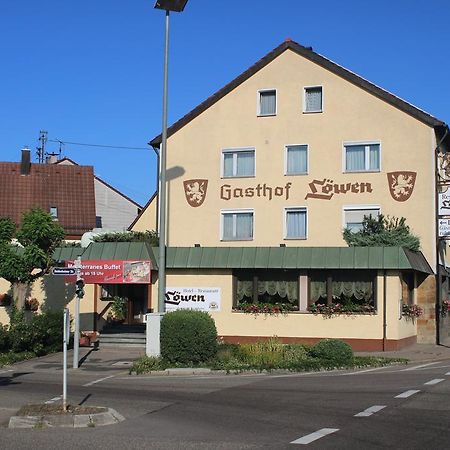 Hotel-Restaurant Lowen Süßen Dış mekan fotoğraf