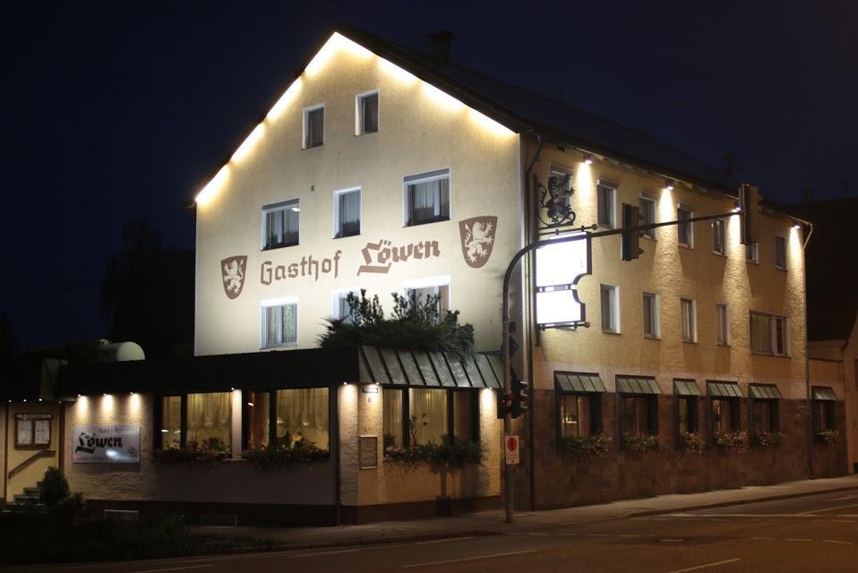 Hotel-Restaurant Lowen Süßen Dış mekan fotoğraf