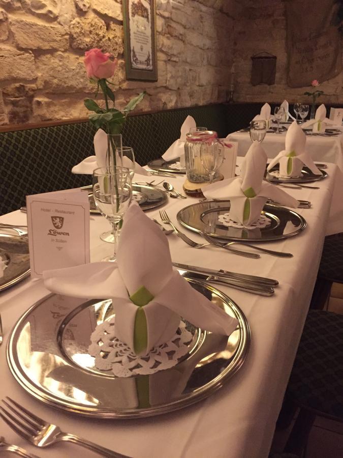 Hotel-Restaurant Lowen Süßen Dış mekan fotoğraf